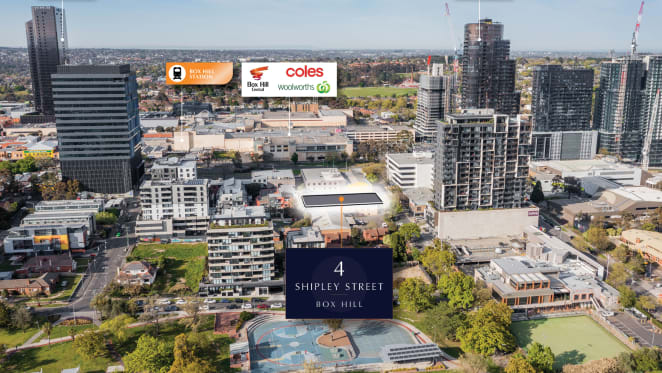 Box Hill apartment development site listed with $7m hopes