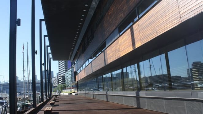 Talking up Docklands' newest showpiece