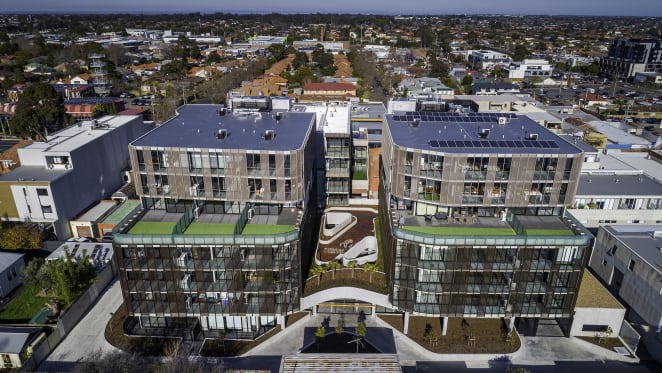 Construction complete at Oakleigh's new Pellicano development, Alke