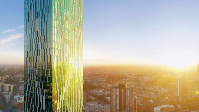 Victoria One - First of the 'CBD four' begins construction