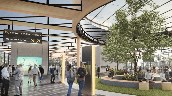 Sunshine in the hot seat as federal and state political parties settle on Melbourne Airport Rail Link route