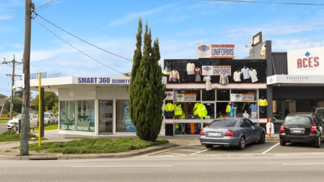 Ashwood retail strip with development upside listed