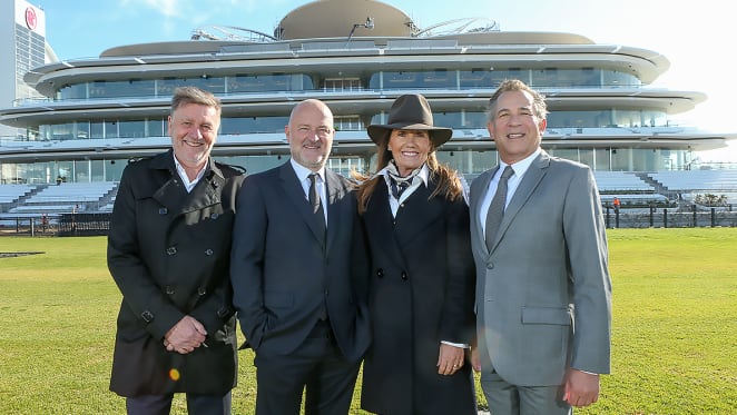 Bates Smart celebrates the completion of the new Club Stand for the Victorian Racing Club