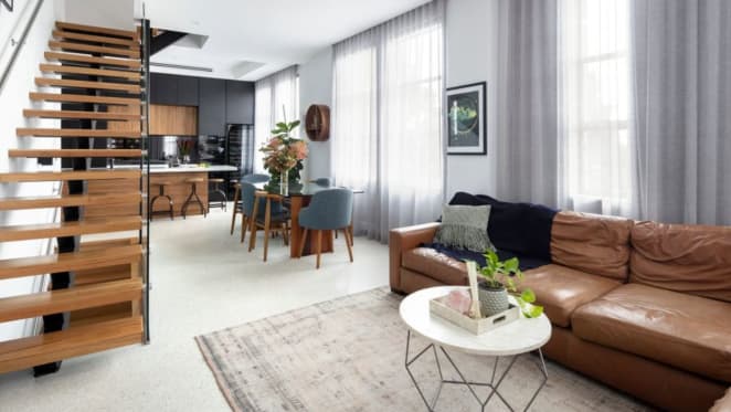 Apartment in Port Melbourne The Block 2016 conversion sold