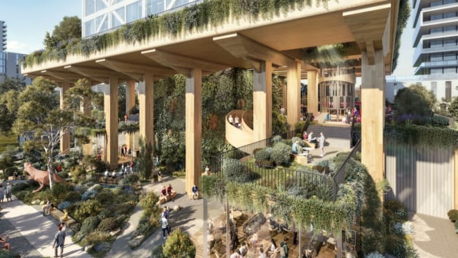Perth set for world first hybrid timber tower with 245 apartments