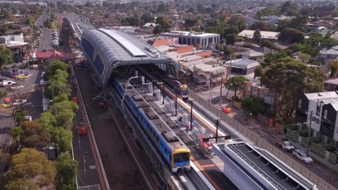 Final Dandenong corridor construction blitz, upgrade of service frequencies announced