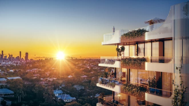 Construction starts on Ention's Taringa apartment development Déesse