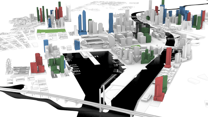 CBD Model update: Docklands to the fore