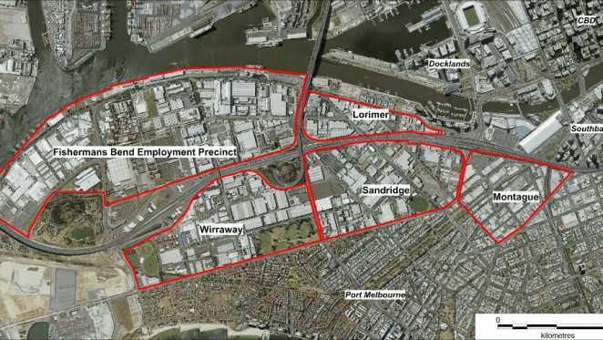 Fishermans Bend Urban Renewal Area expands, interim height limits applied