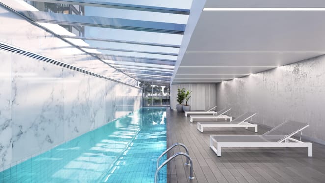 The range of private and local amenities residents get at FOCUS, Southbank apartments