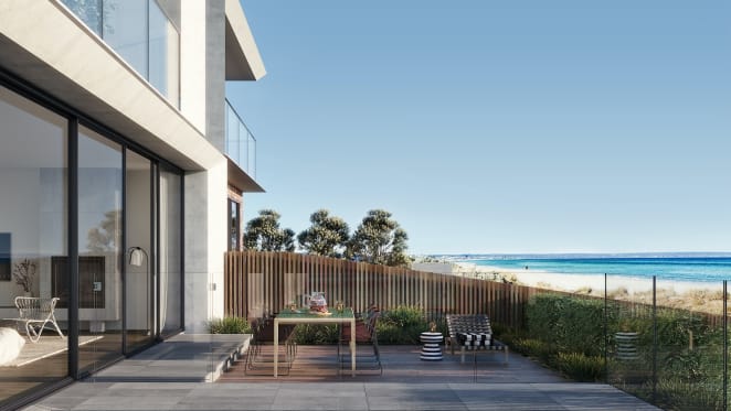 Only one apartment remains at Lowe Living's Azura Aspendale