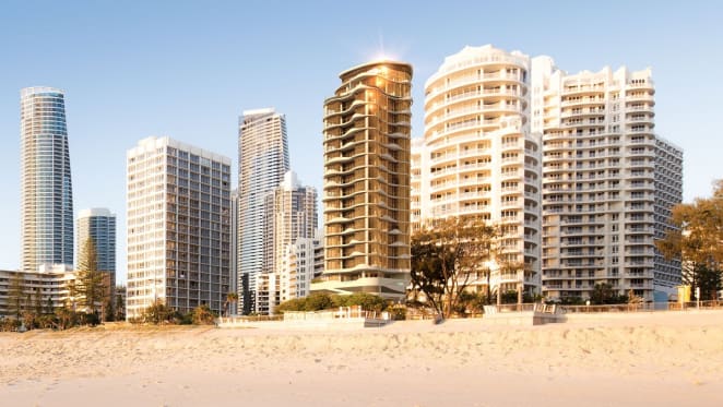 The AU set to launch 14 luxury oceanview sky home apartments Surfers Paradise