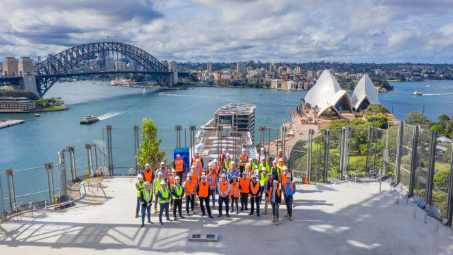 Opera Residences: Sydney's $600m residential building that sold out in 2 hours has now topped out