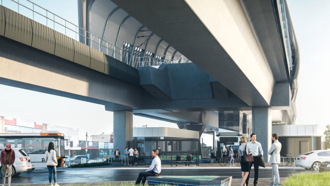 Wraps come off new linear park plans between Caulfield and Dandenong