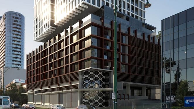Doubletree by Hilton and East Central Tower define LongRiver's Box Hill aspirations