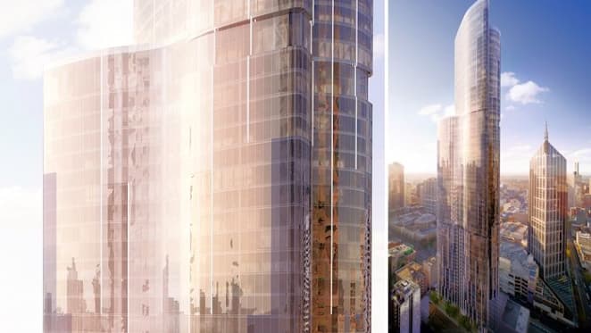 The CBD's tallest building officially begins construction