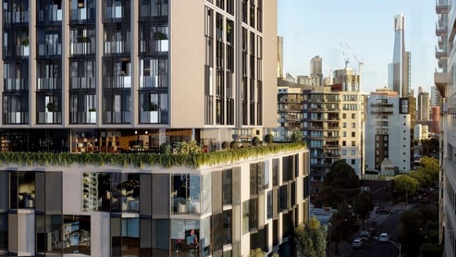 Steller and Ewert Leaf combine for a reworked South Melbourne apartment tower