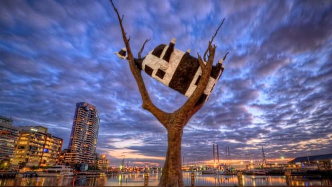 It's as Melbourne as the MCG: it's wind at Docklands