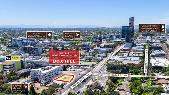 Mont Albert's premier development site goes to market