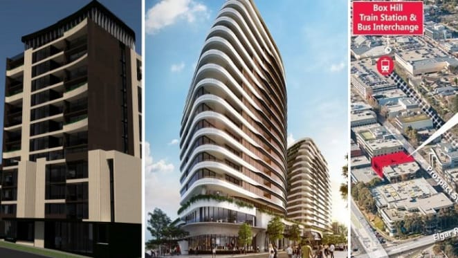 Box Hill bubbles along with multiple new towers at planning