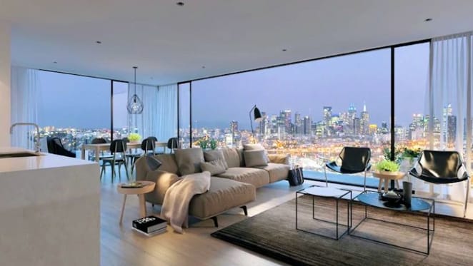 Footscray's Riverina Apartments powers ahead