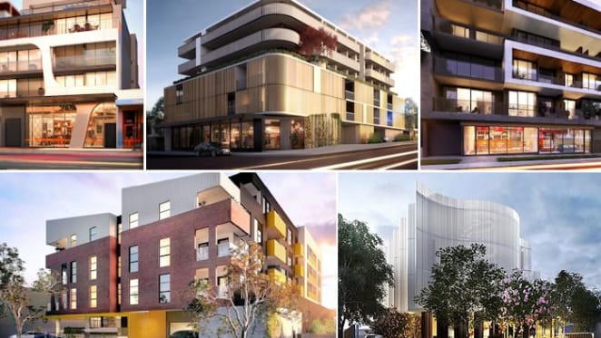 Melbourne's low-rise high-density: all projects with 5 or 6 floors in one long list