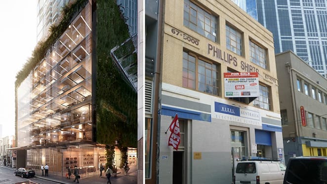 Little Lonsdale Street becomes a showcase of previous planning attitudes