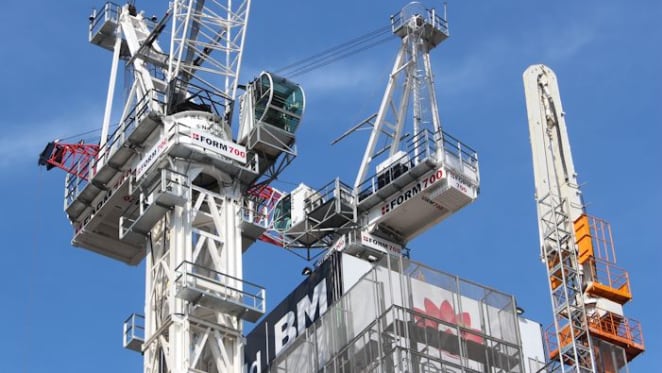 Pulse of the construction industry: Melbourne tower crane count March 2016