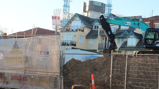 A winter of construction content