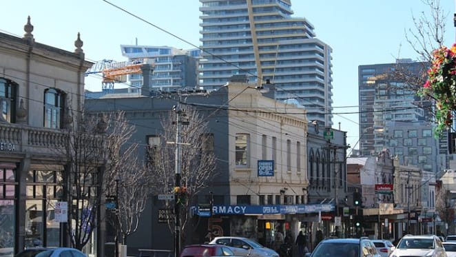 Is Melbourne's apartment boom concentrated in the inner city?