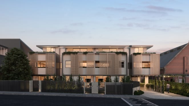Inside the two-bedroom apartments at Kew Rise