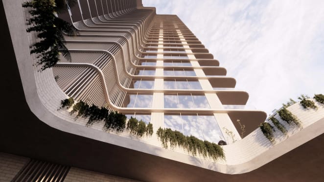 First look exclusive: Drew Group submit plans for two-tower apartment development, Lagoon Main Beach