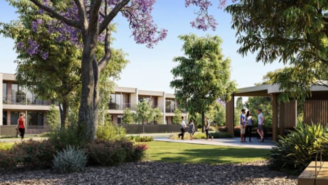 The on site amenities on offer at the green masterplanned community LUMA in Melbourne's Sunshine North