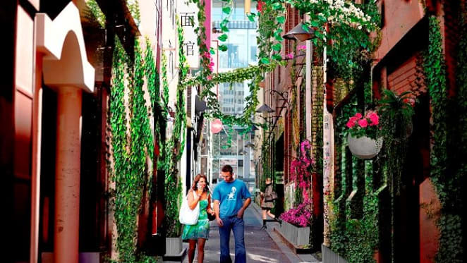 Get your green on for a new CBD laneway experience