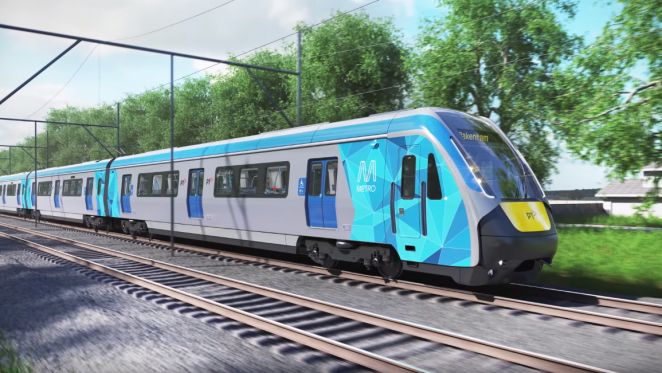 Next generation of Melbourne's train fleet unveiled
