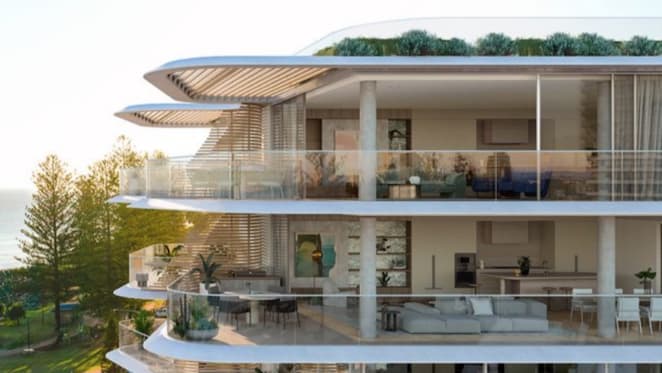 Last apartment in Burleigh Heads apartment development Norkfolk listed for $4.1 million