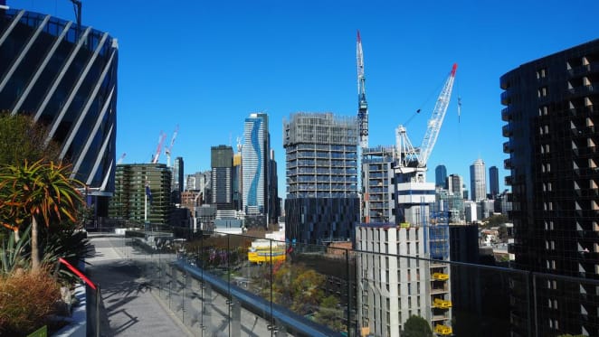 A snapshot of Melbourne's construction - July 2018