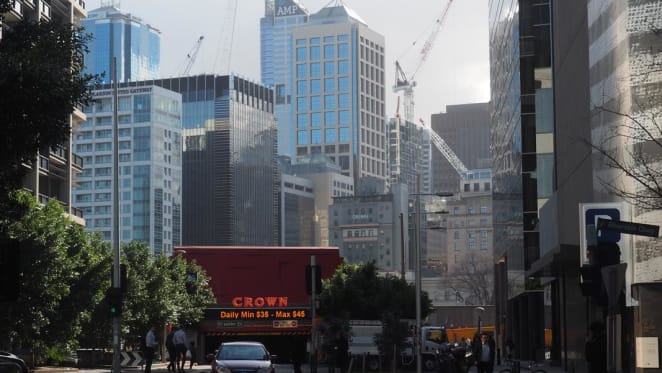 A snapshot of Melbourne's construction - August 2018