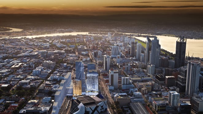 Far East Consortium's ‘Perth Hub’ proves popular with buyers who want to live next to Perth Arena