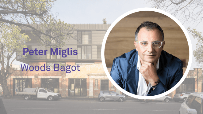 Discussing apartment design with Woods Bagot's Peter Miglis