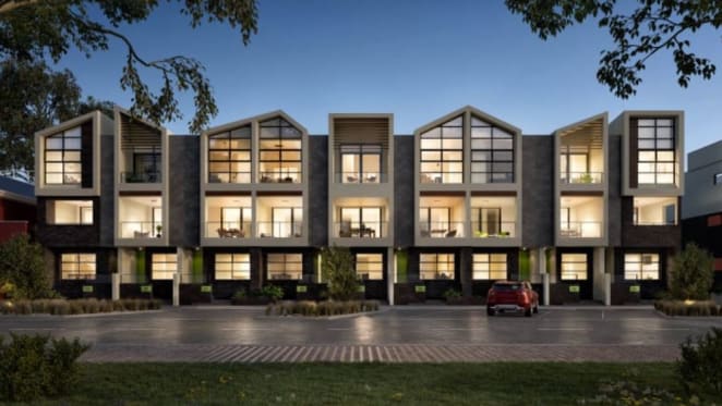 How the luxury Piper Townhomes fit in AVJennings Waterline Place community in Williamstown