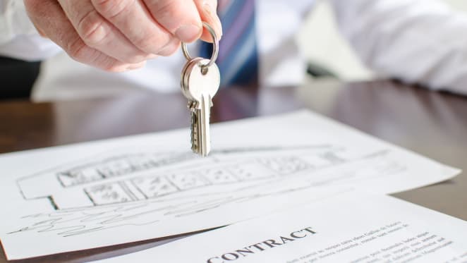 What is a sunset clause in off-the-plan developments?