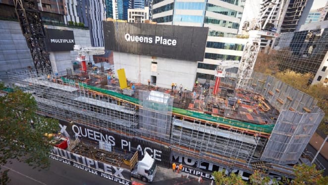 Queens Place construction update