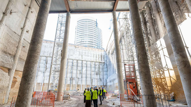 St Leonards' new 43-storey tower 'The Landmark' commences construction