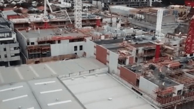East Brunswick Village construction update