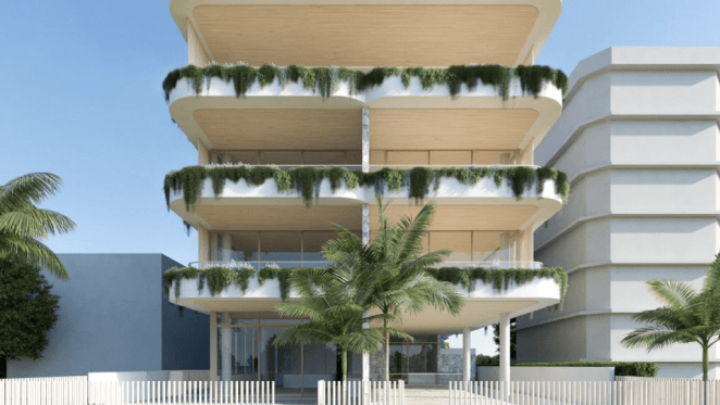 SK2 Property lodge plans for luxury apartments on Albatross Avenue in Mermaid Beach