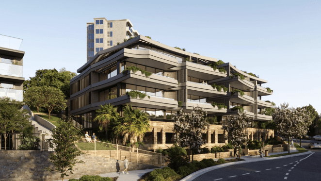 Podia lodge plans for six-storey Neutral Bay apartment project