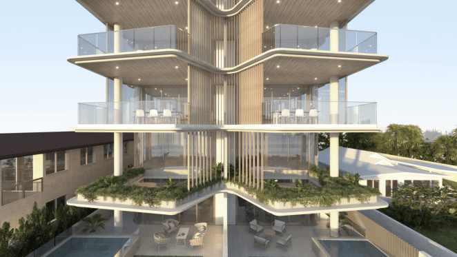 First look: Bilinga beachfront development continues on Golden Four Drive
