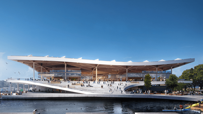 Sydney Fish Market design to provide a new focal point on the harbour