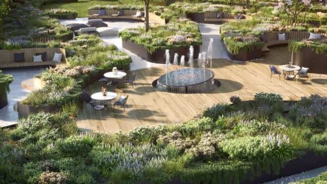 Shop, study and relax all without leaving your front door at Golden Age's Sky Garden